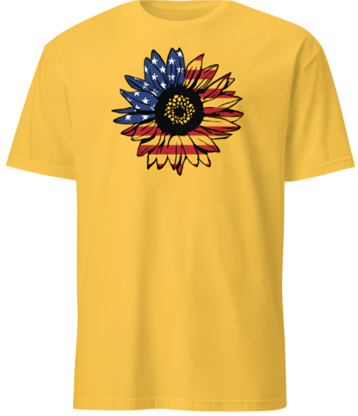 July 4th USA Sunflower