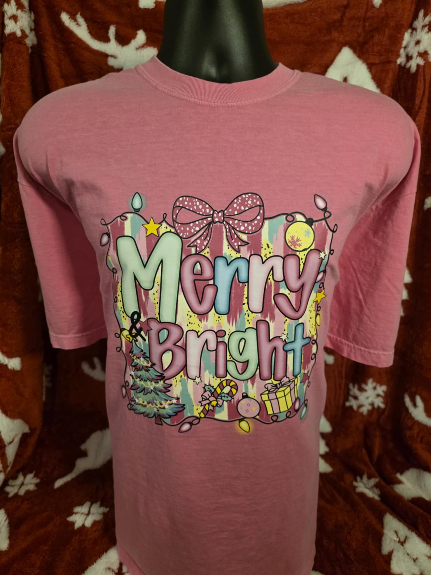 Merry and Bright (pastel)