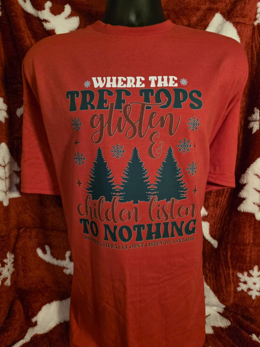 Treetops Glisten Tee