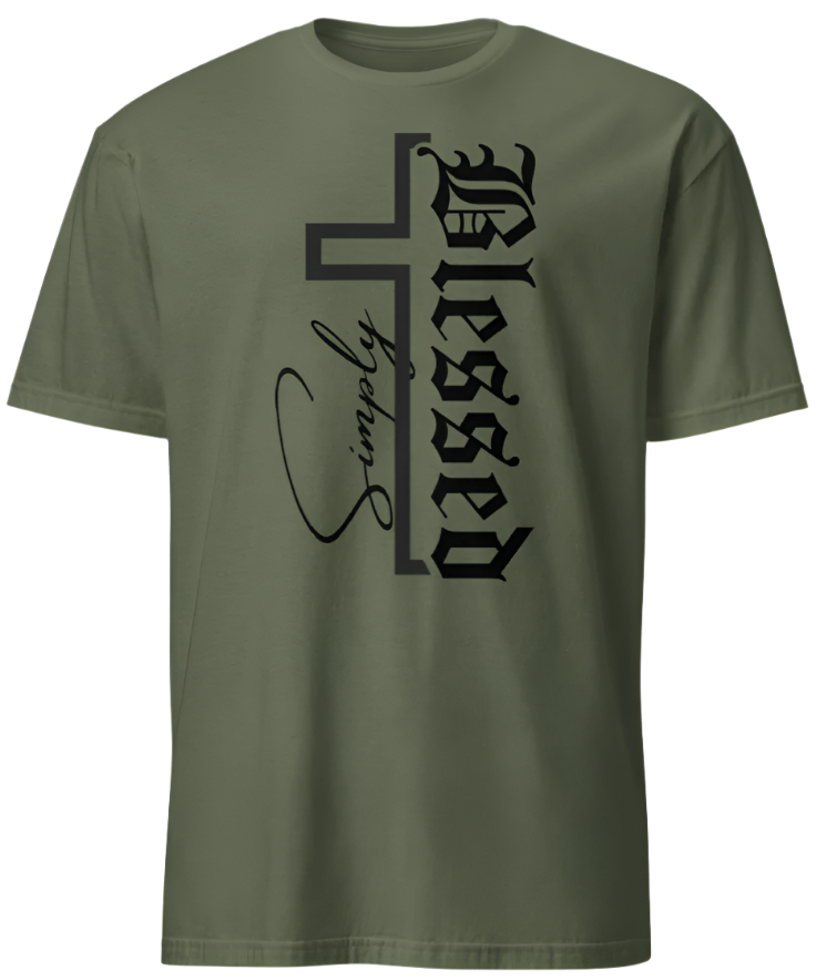 SIMPLY BLESSED (black print)