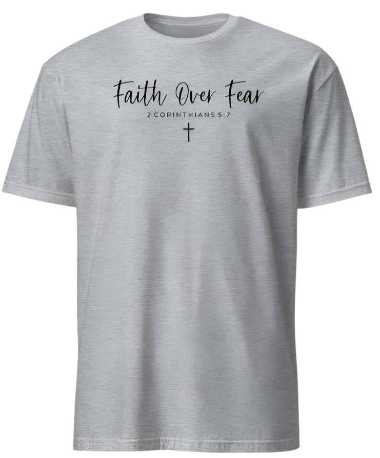 FAITH OVER FEAR (black print)