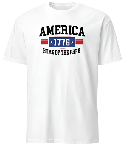 July 4th America 1776 Home of the Free