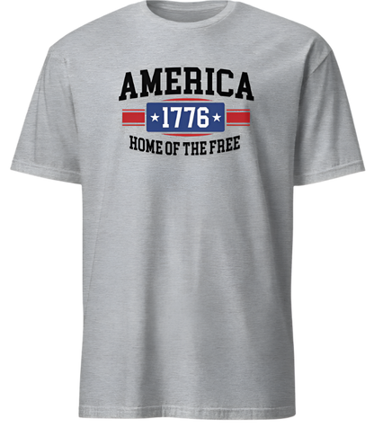 July 4th America 1776 Home of the Free