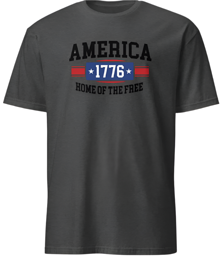 July 4th America 1776 Home of the Free