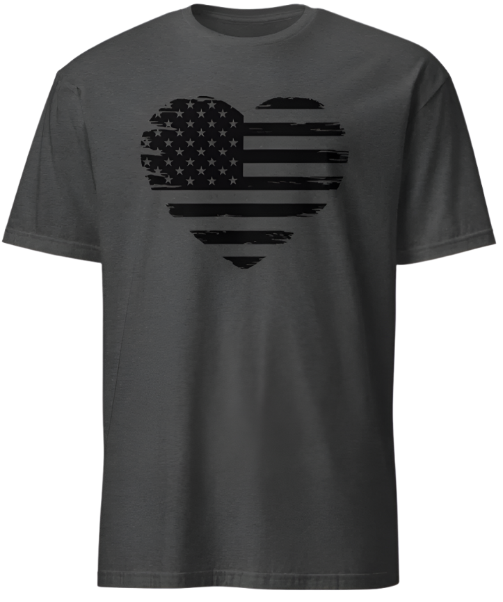 July 4th Black Heart of the USA