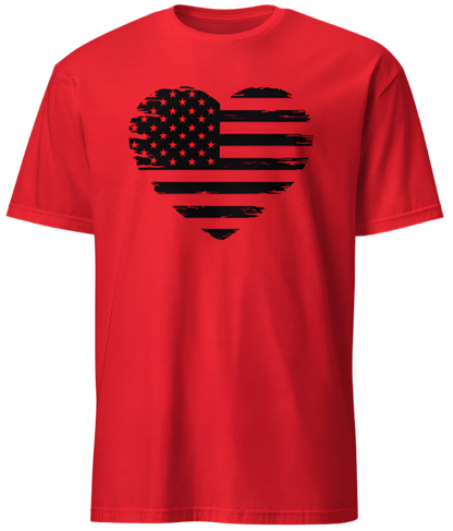 July 4th Black Heart of the USA