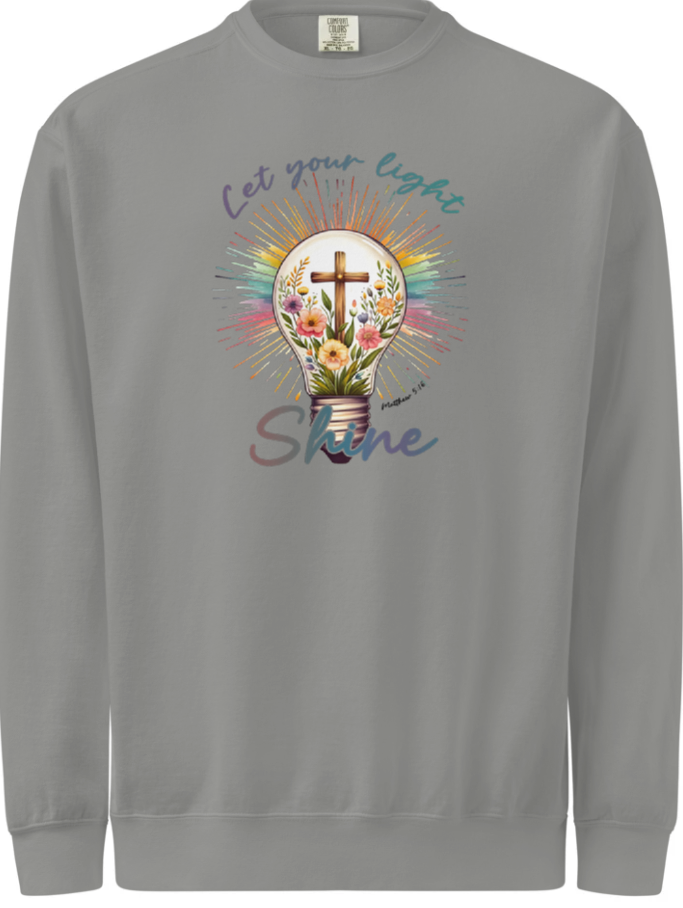 Let your light shine Sweatshirt