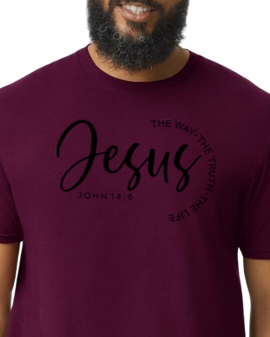 JESUS THE WAY THE TRUTH THE LIFE small (black print)