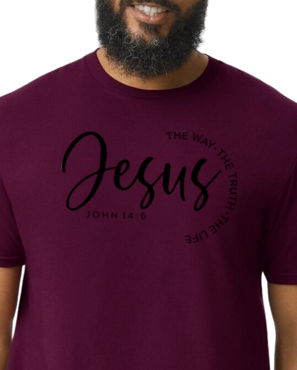 JESUS THE WAY THE TRUTH THE LIFE small (black print)