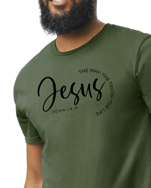JESUS THE WAY THE TRUTH THE LIFE small (black print)