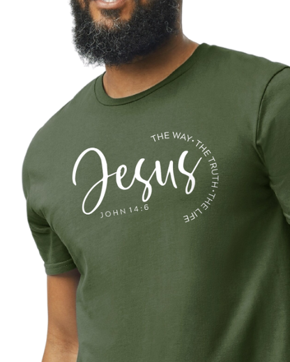 JESUS THE WAY THE TRUTH THE LIFE small (white print)