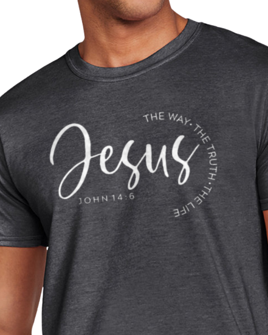 JESUS THE WAY THE TRUTH THE LIFE small (white print)