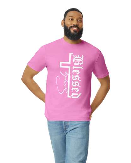 SIMPLY BLESSED! (white print)